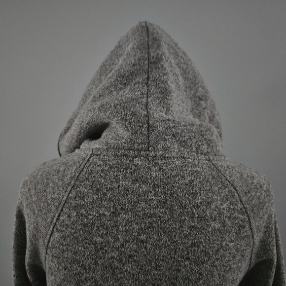 AMERICAN EAGLE OUTFITTERS zip-up HOODED JACKET grey POLYESTER - Picture 7 of 9